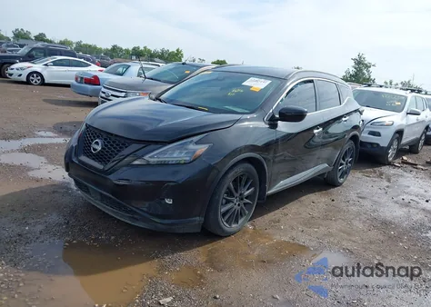 2023 Nissan Murano Sv Intelligent Awd from USA, damaged, VIN 5N1AZ2BS3PC142755